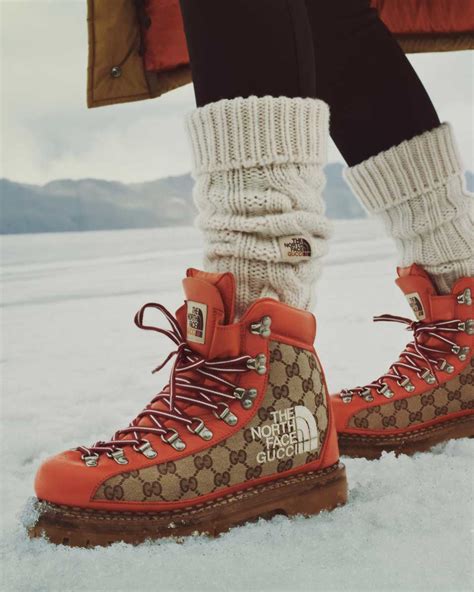 colaboracion gucci north face|the north face gucci boots.